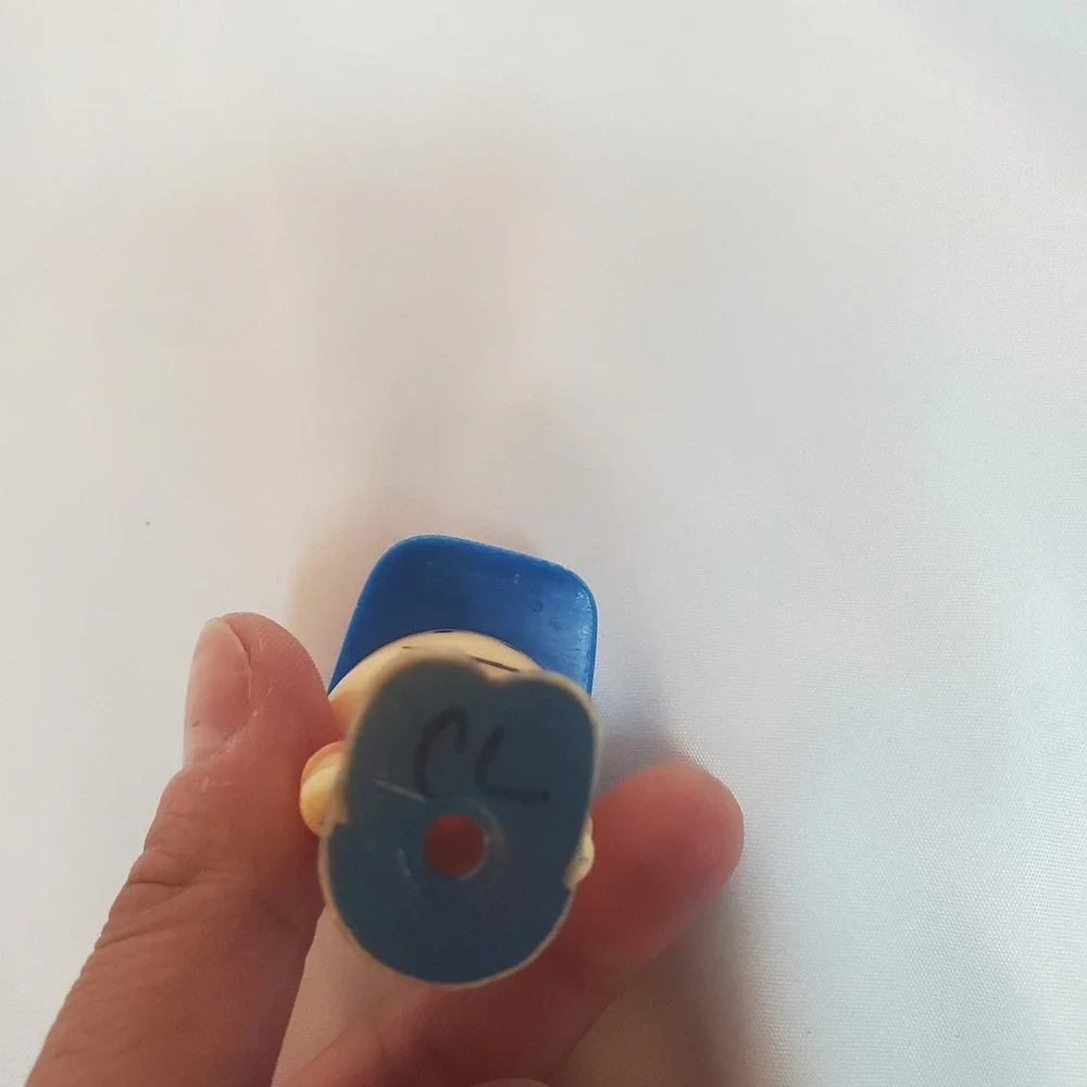 Vintage Blue Hat Kid‎ Toy Figurine Action Figure Smiley Face Collectible